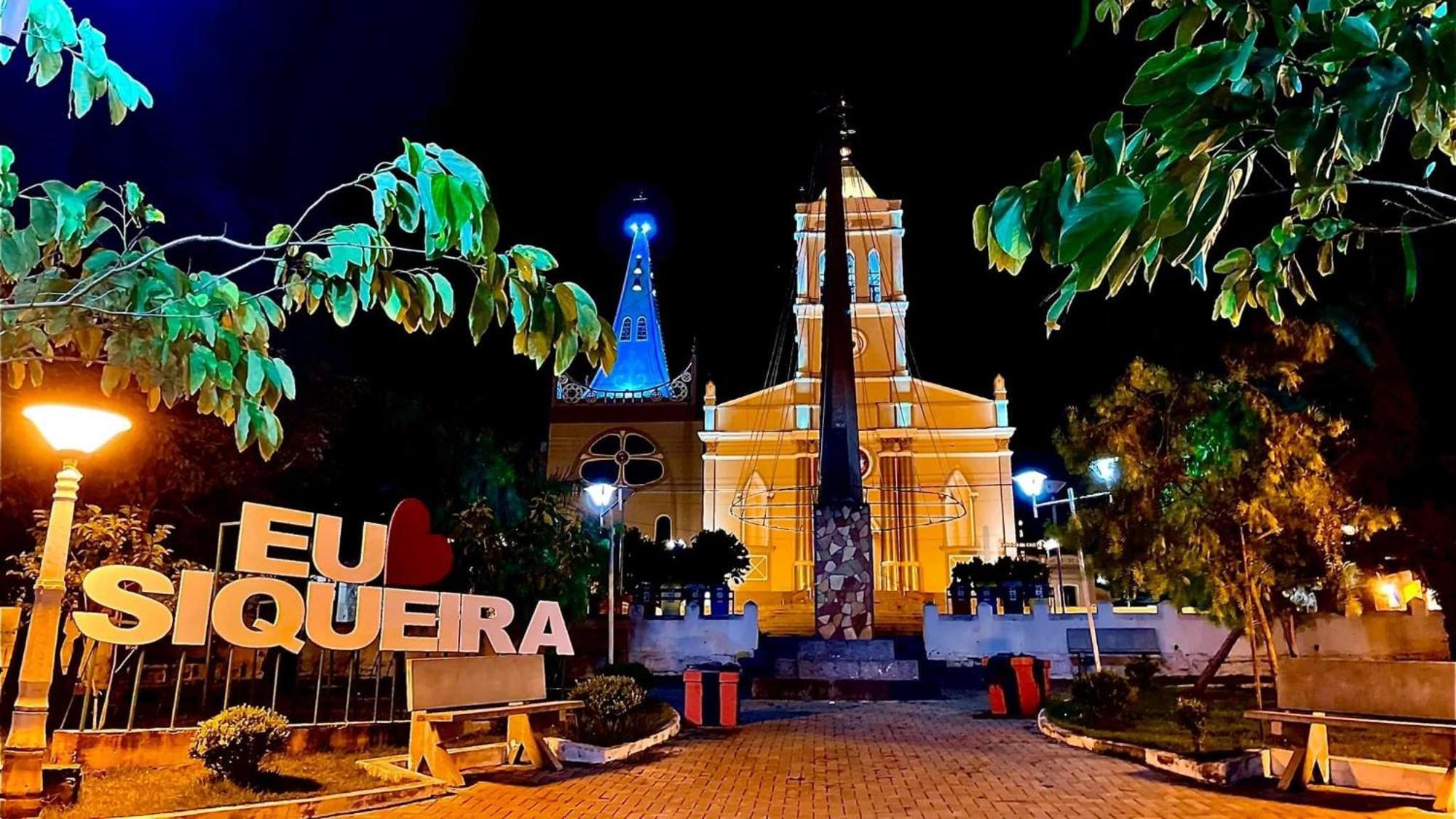 Queiroz Palace Hotel Siqueira Campos Exteriér fotografie